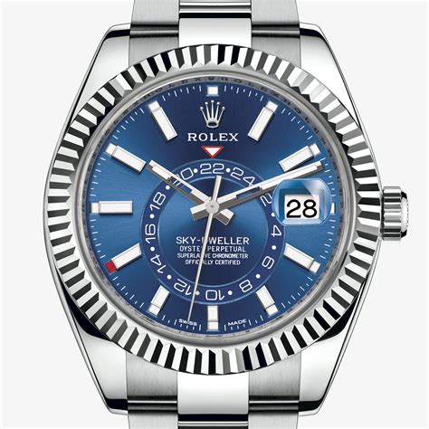 rolex sky dweller oyster steel.